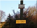 Townland sign, Clunahill Glebe