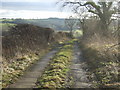 Farm track off the A659