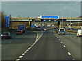 The M1 at junction 21A