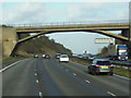 The M1 northbound near Copt Oak