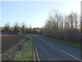 Approaching a bend on Boroughbridge Road (A6055)