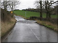 Road Junction on Airdrie Road, Mollinsburn