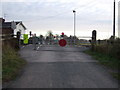 Level crossing on Parker Lane, Kirk Hammerton