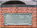 Plaque by Rochester Bridge