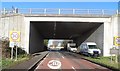 B659 passes under the A1 at Biggleswade