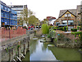 Old drawdock, Carrara Wharf, Fulham