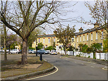 TQ2576 : Imperial Square, Fulham by Robin Webster