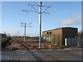 NT2172 : Looking west from Balgreen tram stop by M J Richardson