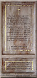 TF7904 : All Saints, Cockley Cley - War Memorial WWI & WWII by John Salmon