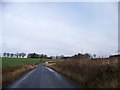 Unclassified road north of Dalreoch Bridge