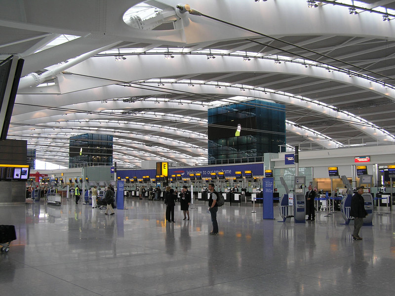 Heathrow Terminal 5 Departures © Richard Cooke :: Geograph Britain and ...