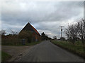 Bridge Road & entrance to White Housde Farm