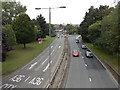 WSW along the A36 Churchill Way North, Salisbury