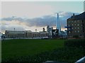 Butlers Wharf and "The Shard" seen from Wapping High Street