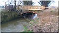 Brick bridge over Bedale Beck