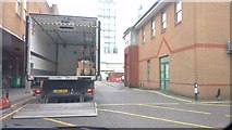 SX9391 : Exeter : RD&E Loading Bay by Lewis Clarke
