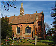 SU8363 : St John's Church, Crowthorne by Alan Hunt