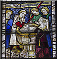 TF2157 : Detail, East Window, Holy Trinity church, Tattershall by J.Hannan-Briggs