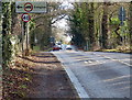 B582 Gartee Road near Stackyard Spinney