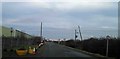 Rail crossing ahead on Haven Road, Immingham