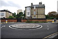 Mini-roundabout, Palmerston Rd