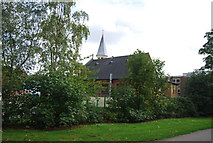 TQ3090 : Church, Wood Green by N Chadwick