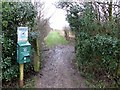 Footpath from the Millennium Green