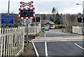 North side of Fountain level crossing near Aberkenfig