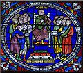 TR1557 : Stained Glass Window (nXV 29), Canterbury Cathedral by Julian P Guffogg