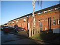 The back of the shops, Marsden Drive