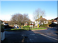 Roundabout on Ankerdine Crescent, Plumstead