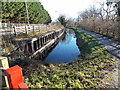 Disused canal alongside Darran Road, Risca