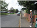 Bus stop in High street