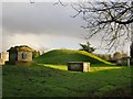 SU9082 : Taeppa's Mound in the old churchyard, Taplow by Stefan Czapski