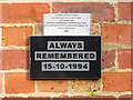 Memorial, Cowden Railway Station