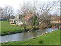 Cricket pavilion on The Butts