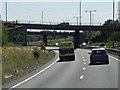 Eastbound A14, A43 Flyover at Junction 8