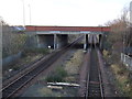 Marsh House Avenue bridge over railway