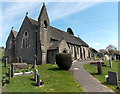 SW corner of St James Church, Bream