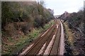 SK5270 : Railway approaching Langwith-Whaley Thorns Station by Graham Hogg