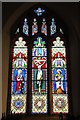 Stained glass window, Turkdean