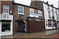 Shops and The Tickle Toby Inn on the High Street