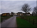 SK5476 : Hall Leys Farm by Peter Barr