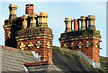 Chimneys and chimney pots, Balmoral, Belfast