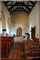 Interior of Turkdean church