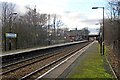 Along the platform, Hough Green railway station