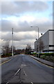 Cortonwood Drive, leading to Cortonwood Business Park, Cortonwood, Brampton, near Barnsley