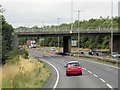 Westbound A14, Bridge at Junction 4 (Rothwell)