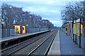 Towards Manchester, Halewood railway station