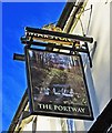 The Portway (2) - sign, Stream Road, Kingswinford near Dudley